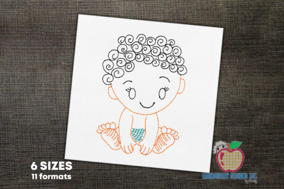 Cute Baby Sitting Embroidery: A Seller’s Review for Baby Products