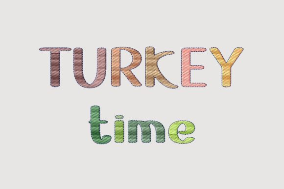 Cute Turkey Time Lettering: A Designer's Seasonal Review