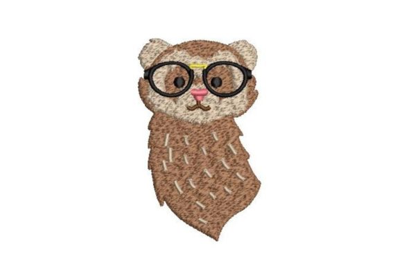 Hipster Ferret Embroidery: A Maker's Project Review