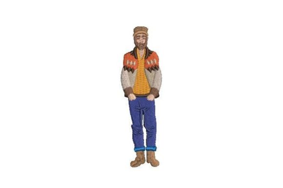 Hipster Guy: Craft Fair Embroidery Design Review
