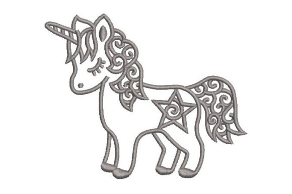 Pony Unicorn with Star – An Embroidery Designer Review