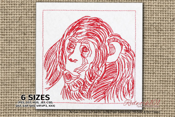 Review: The Baby Chimpanzee Embroidery Design for Boutique Apparel