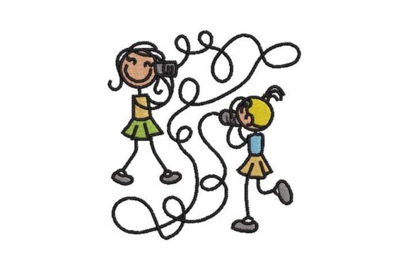 Reviewing Female and Female Stick People for Real Stitch Work