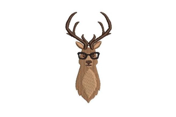 Reviewing the Hipster Deer Design for Sweatshirt Embroidery