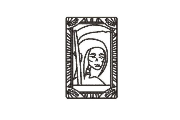 Tarot Card Death Embroidery Design Review