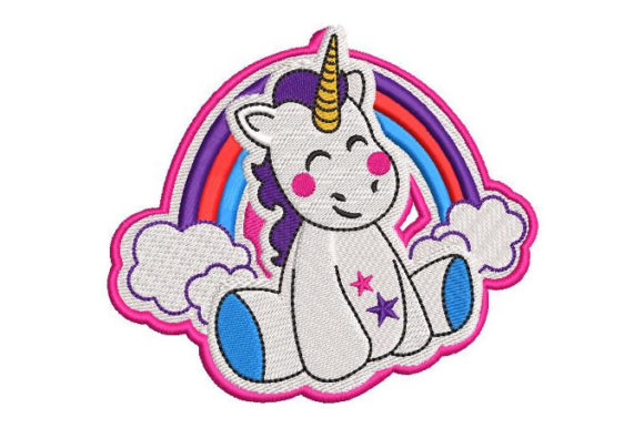 Unicorn with Rainbow: Craft Fair Embroidery Review